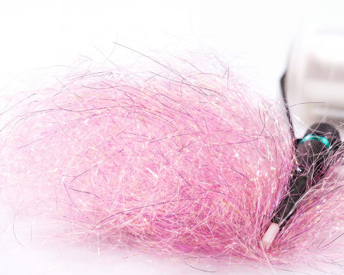 Baitfish ULTRA Sparkle Dubbing, Light Pink UVR / 53
